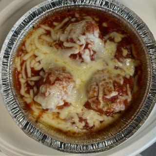 Meatballs with Marinara Sauce & Cheese